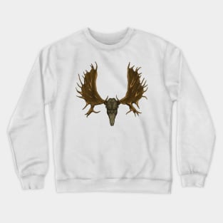 Moose Skull Crewneck Sweatshirt